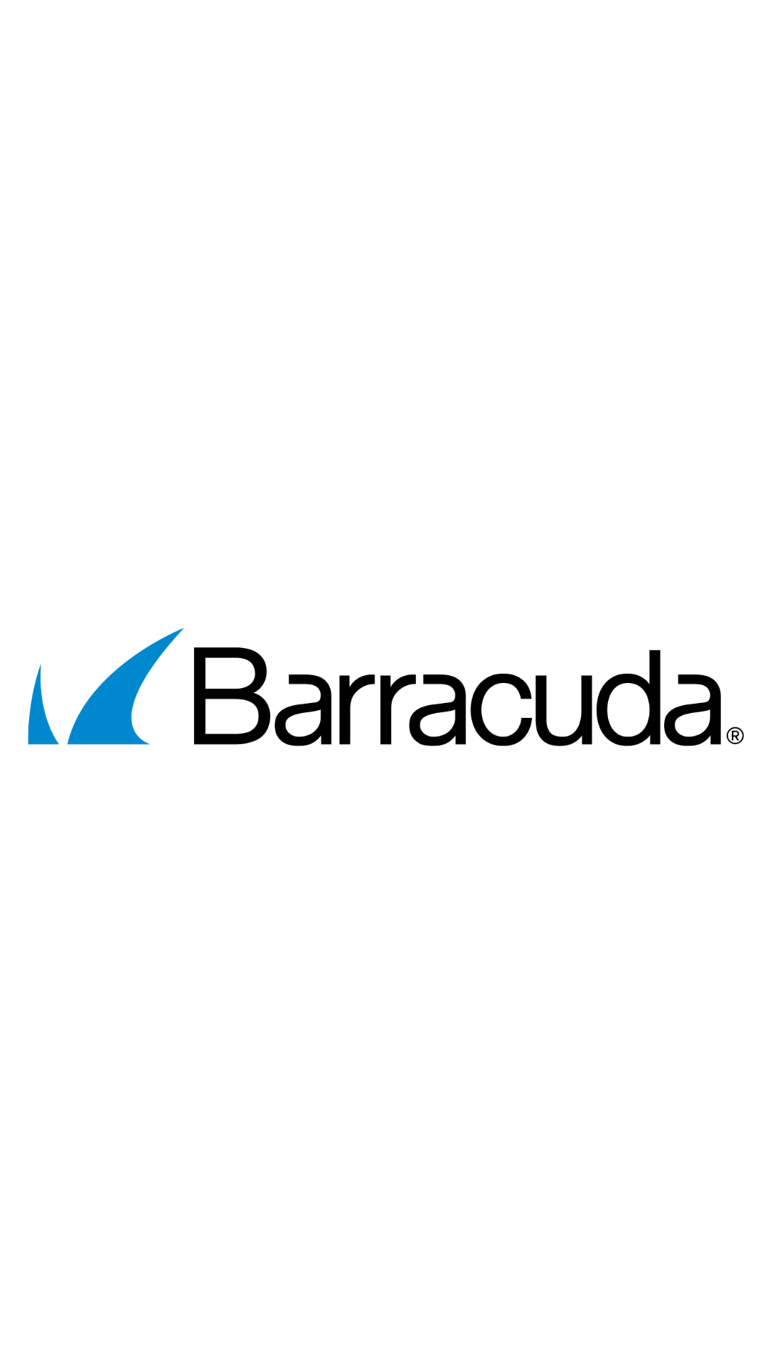 Barracuda logo featuring stylized blue fins and the word "Barracuda" in black text.