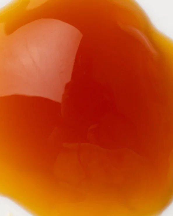 Orange Rust Gel Mask close up show