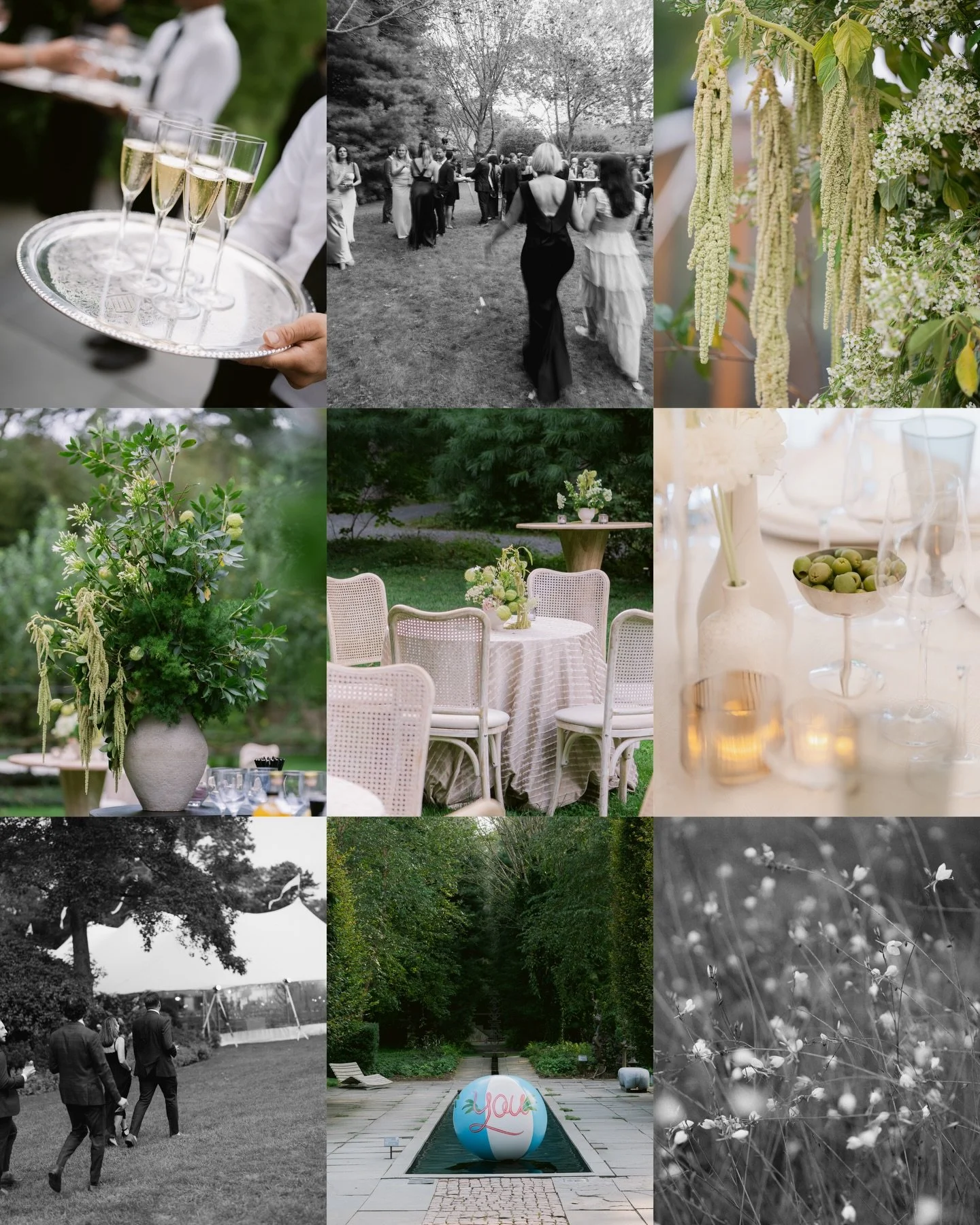 We love the in-betweens. 🖤

A few favorite moments from cocktail hour amongst the curated grounds of @longhousereserve

Venue:&nbsp;@longhousereserve
Event Planning &amp; Design:&nbsp;&nbsp;@metier_events
Event Florals &amp; Fabrications:&nbsp;@cerk
