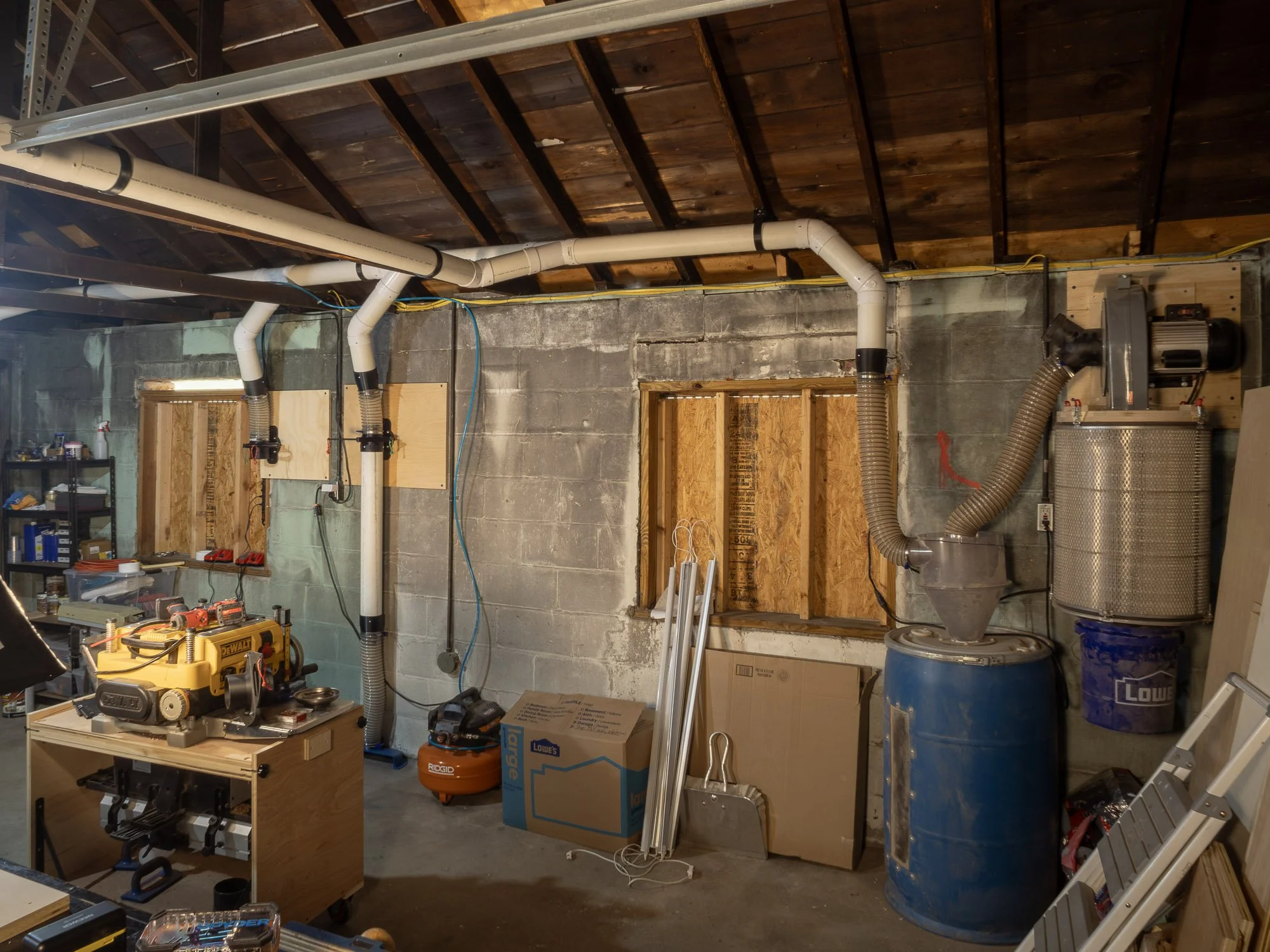 How To:  Setup your own plumbed dust collection system