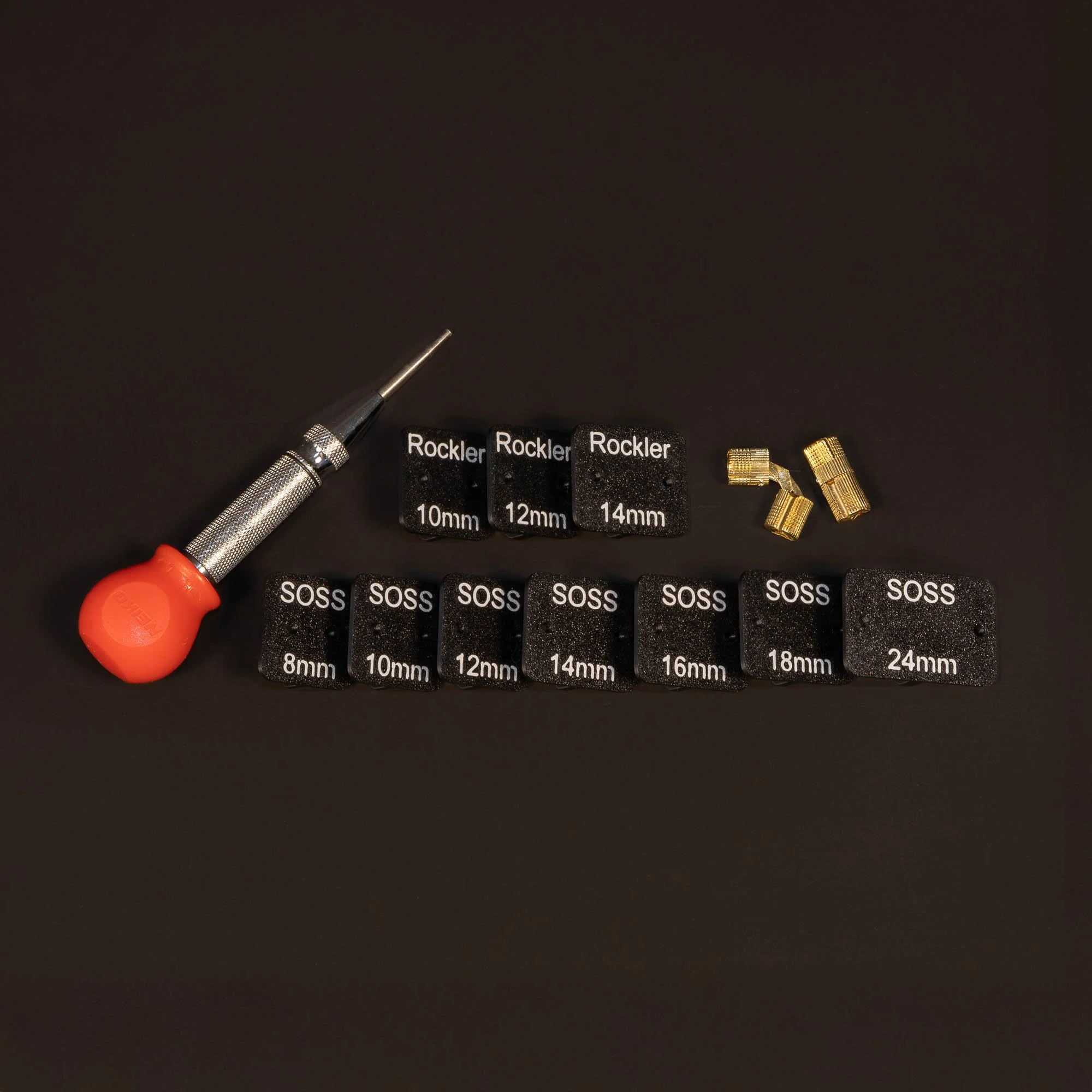 Hidden Barrel Hinge Installation Jig - *for Rockler & SOSS Hinges