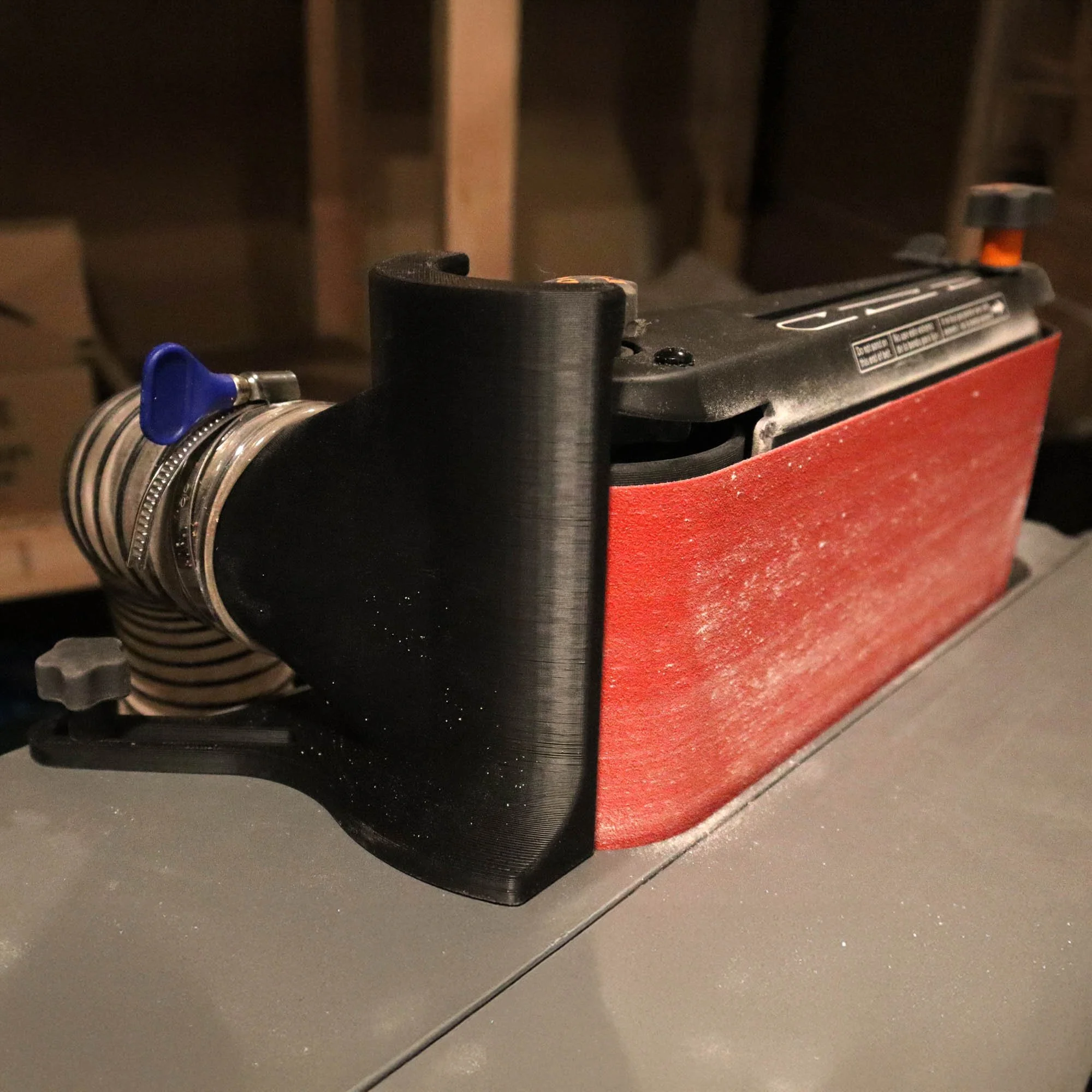 Upgraded Dust Port for Ridgid EB44242 Oscillating Belt/Spindle Sander