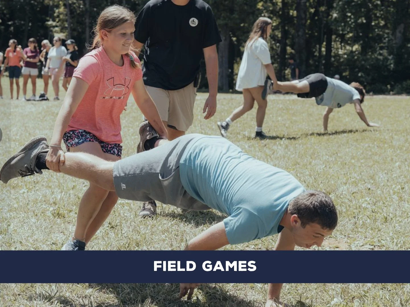 Participate in open-field sports and team competitions, including relays that reward speed, strategy, and teamwork.
