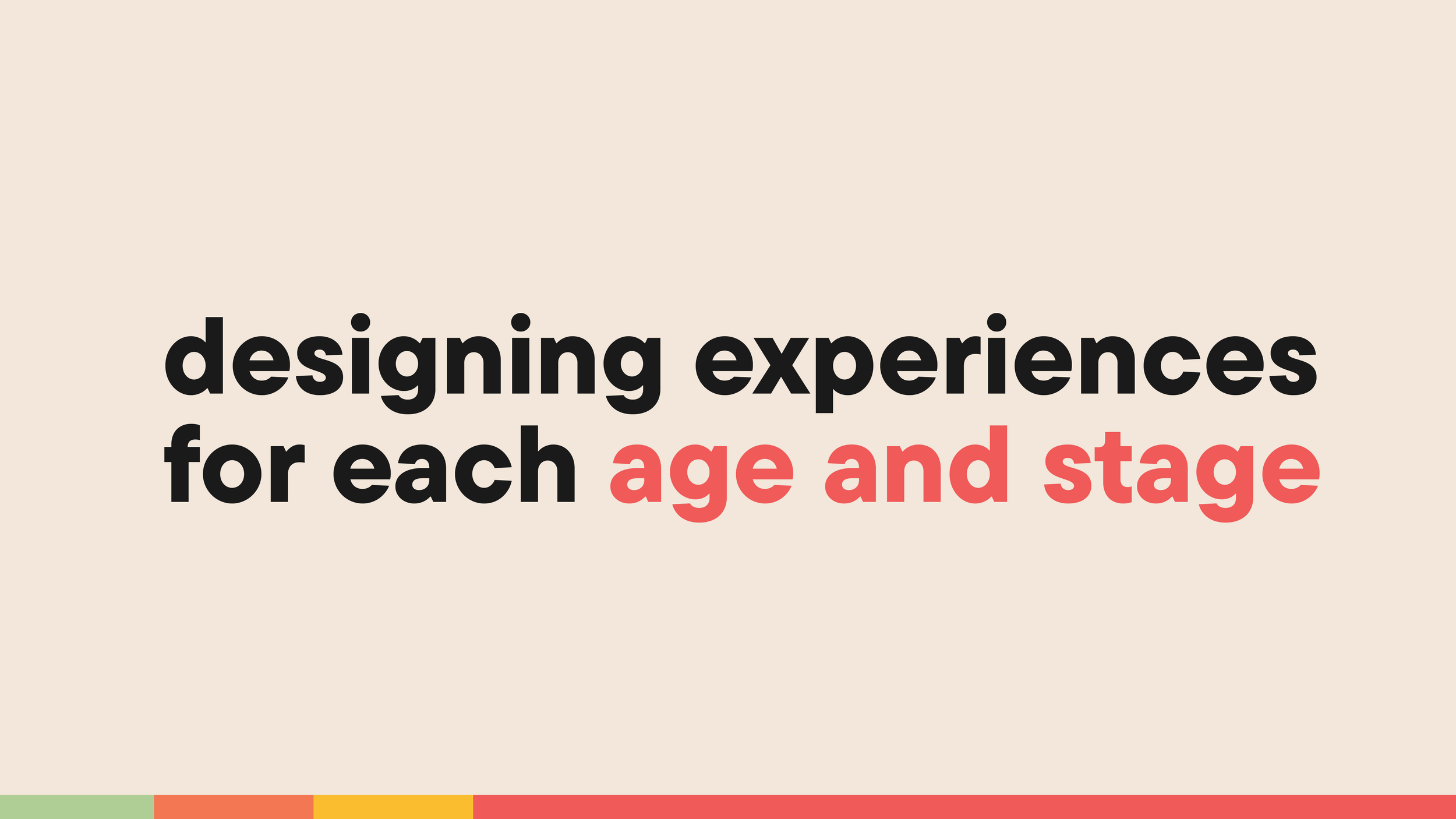 Kirsten Hitchcock: Ages and Stages