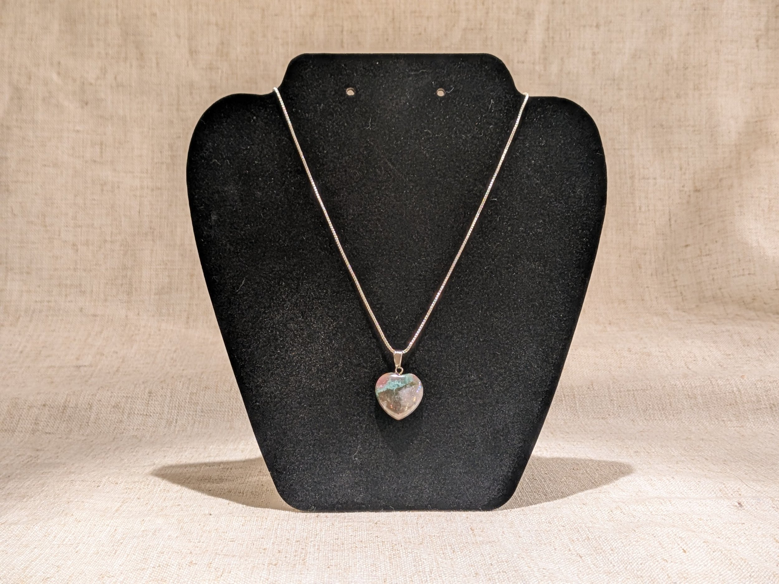 Legacy Heart - Silver Plated Chain