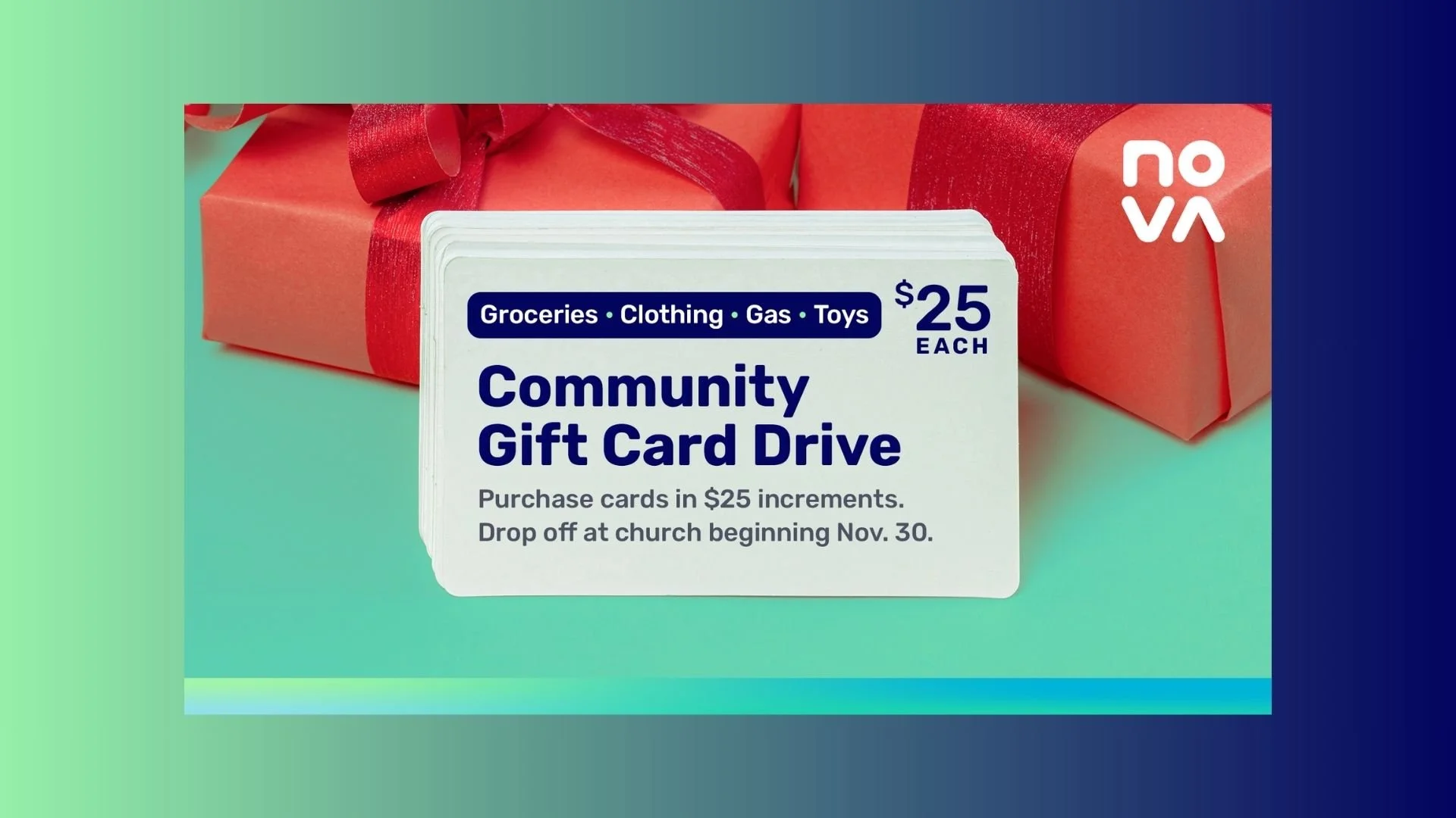 Community Gift Card Drive