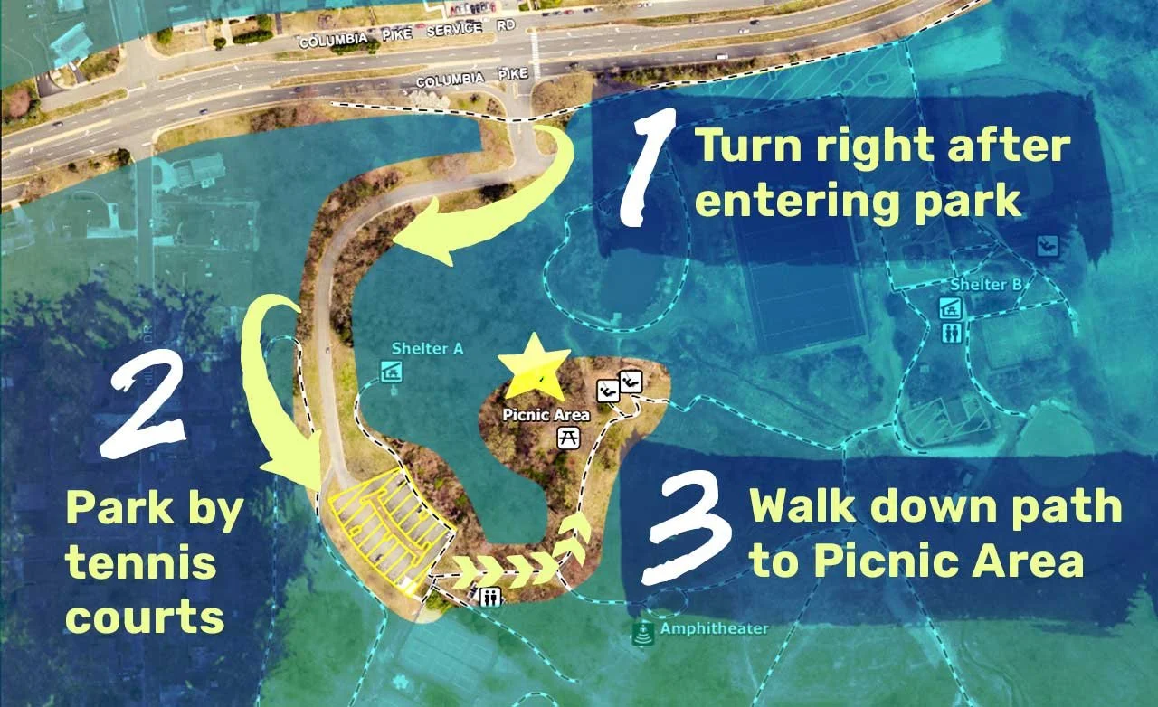 Park map for this Sunday