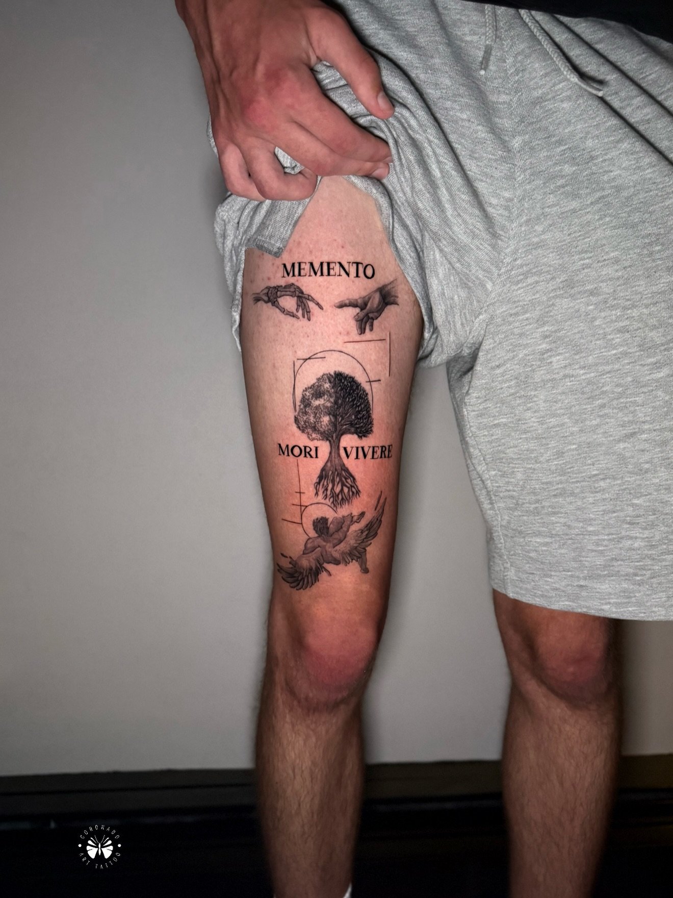 Tattoo fully healed ! Booking available !!!
 DM me or text 📲  617-906-3191
💻  coronadotattoos.com 
.
.
.
.
.
.
.
.
#tattoo #tattoos #tattooed