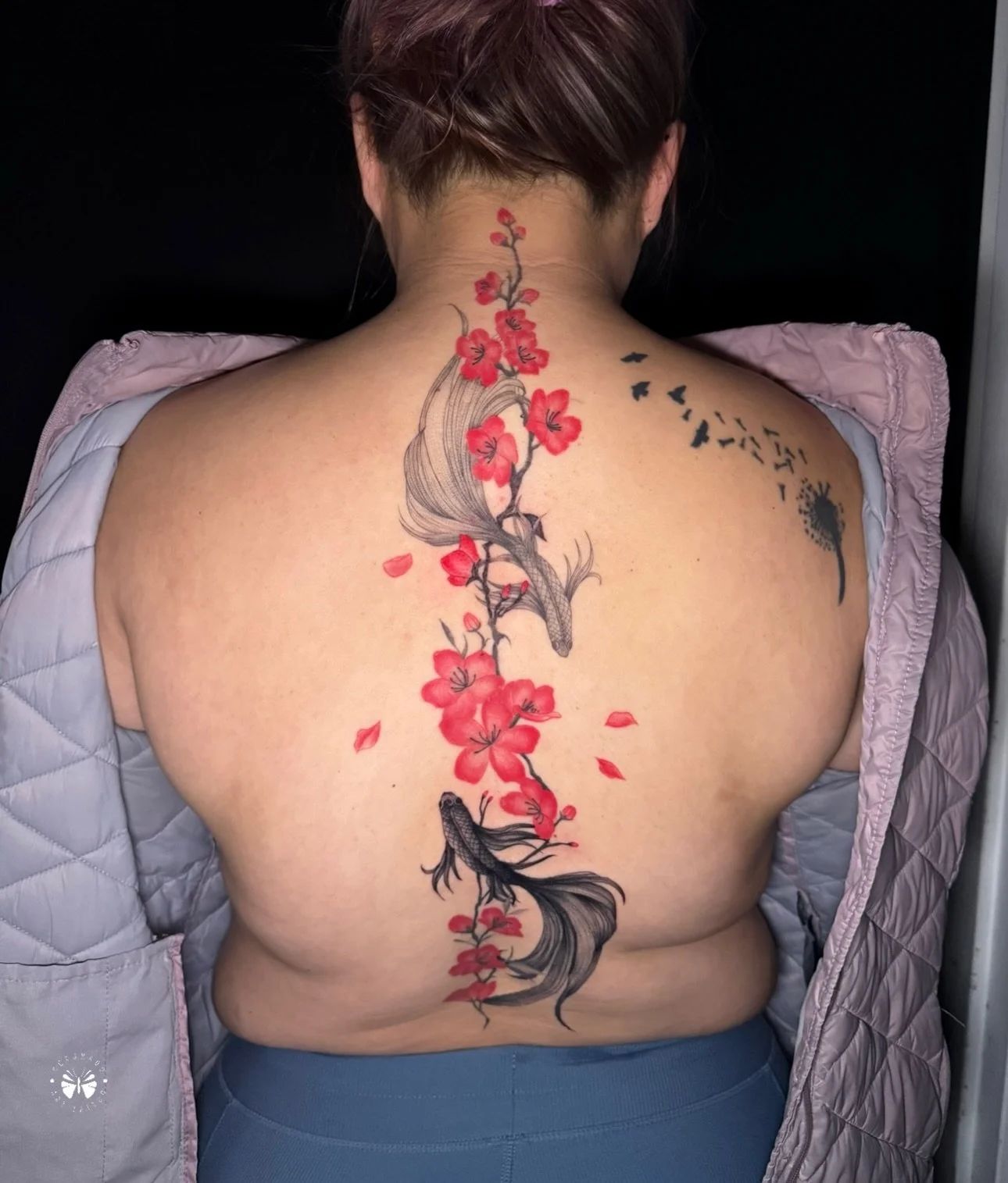 This tattoo was completed in 3 sessions ! 
Booking available !!!
 DM me or text 📲  617-906-3191
💻  coronadotattoos.com 
.
.
.
.
.
.
.
.
.
.
.

.
.
#tattoo #tattoos  #finelinetattoos #backtattoo