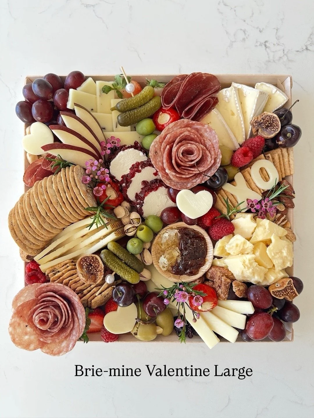 Looking for the perfect addition to your Galentine&rsquo;s Day wine night, or a unique (and delicious) Valentine&rsquo;s gift? 💖 @kimchiavocado is offering beautifully curated holiday boards just in time for the occasion. Head to her website to expl