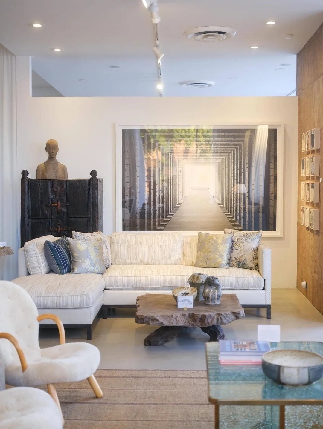 Step inside Tim Clarke Design on Pico and see what&rsquo;s inspiring the showroom right now, a thoughtful mix of natural materials, craftsmanship, and pieces with stories to tell. From antiques sourced around the world to Los Angeles&ndash;made ceram