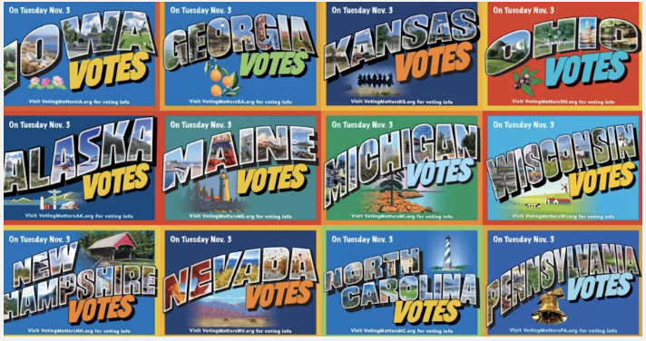 Postcards to Swing States with Indivisible Hillsboro - every other Wednesday 4-6pm