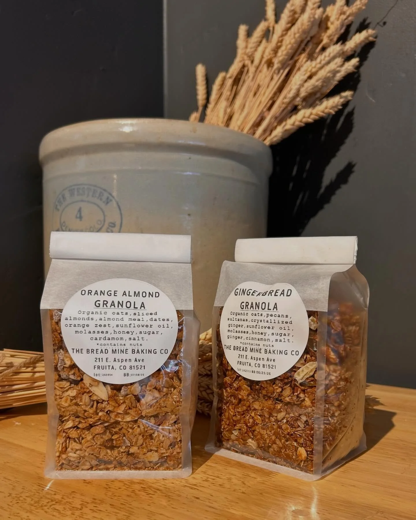 You know us for our sourdough and pastries, but don&rsquo;t forget about our selection curated dry goods and drinks!

Shop specialty brands, local products, a variety of drinks, plus homemade items made at the bakery. Bring home granola, shortbread, 