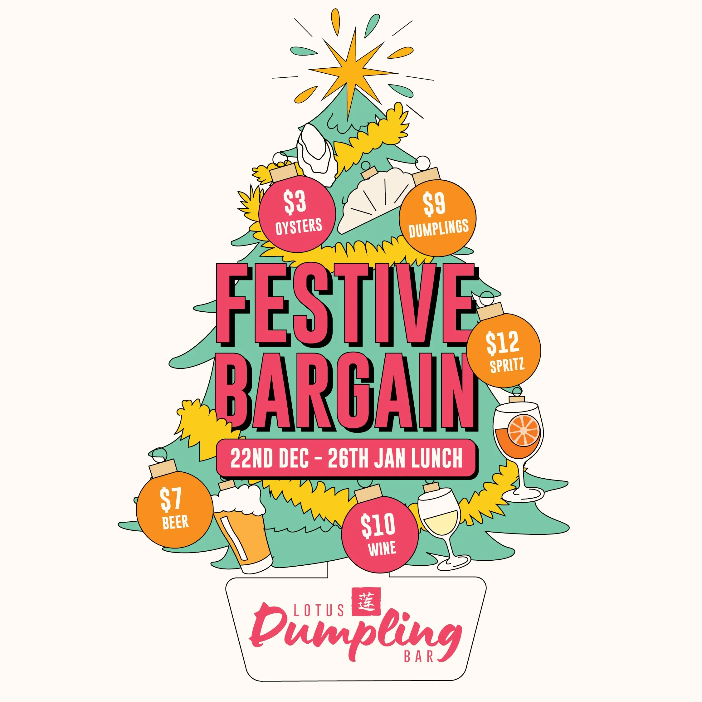 Festive Bargain has landed at Circular Quay