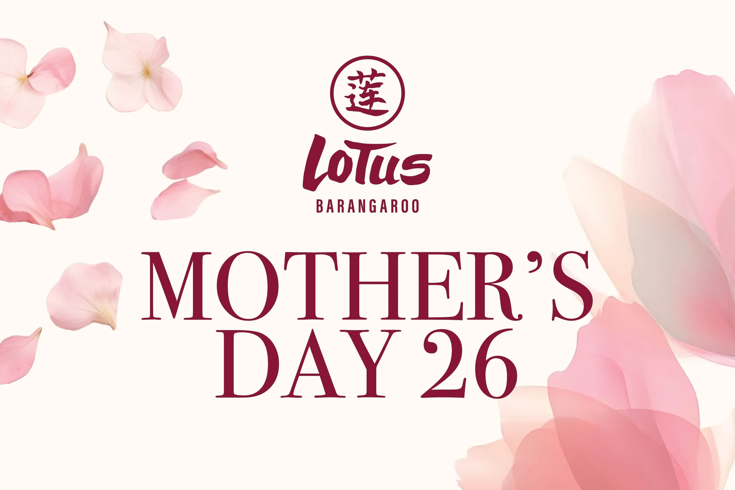 Mother's Day At Lotus Barangaroo
