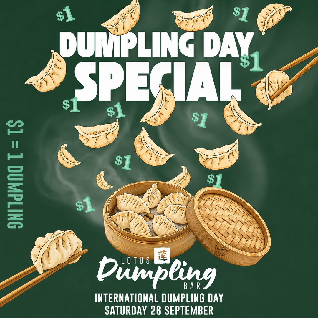 $1 Dumplings for Dumpling Day!