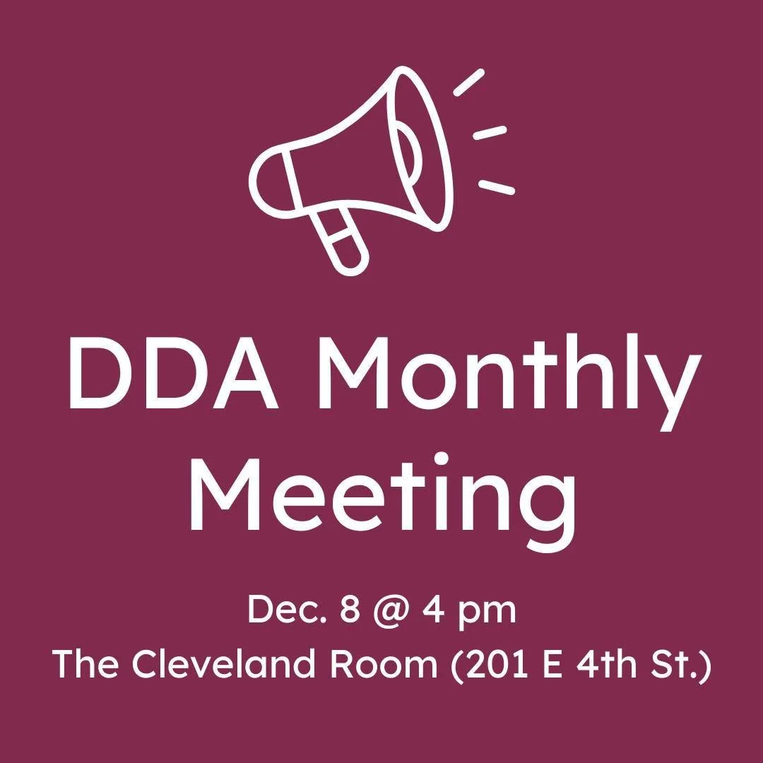 The next Loveland Downtown Development Authority (DDA) meeting will be held on Dec. 8, 4 pm, at The Cleveland Room (201 E 4th St.). The agenda includes: 

- Public hearing on the proposed budget and mill levy
- Services contract with the City of Love