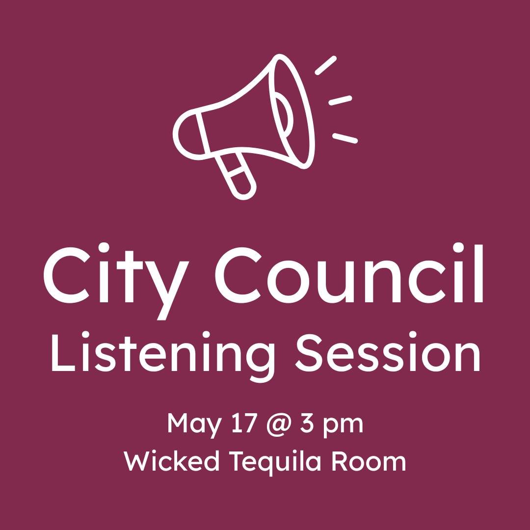 City Council Listening Session on May 17 (3 - 5 pm) at the Wicked Tequila Room!

 #lovelandco #lovelandcolorado #lovelandcoloradotattoo #citycouncil #localgovernment
