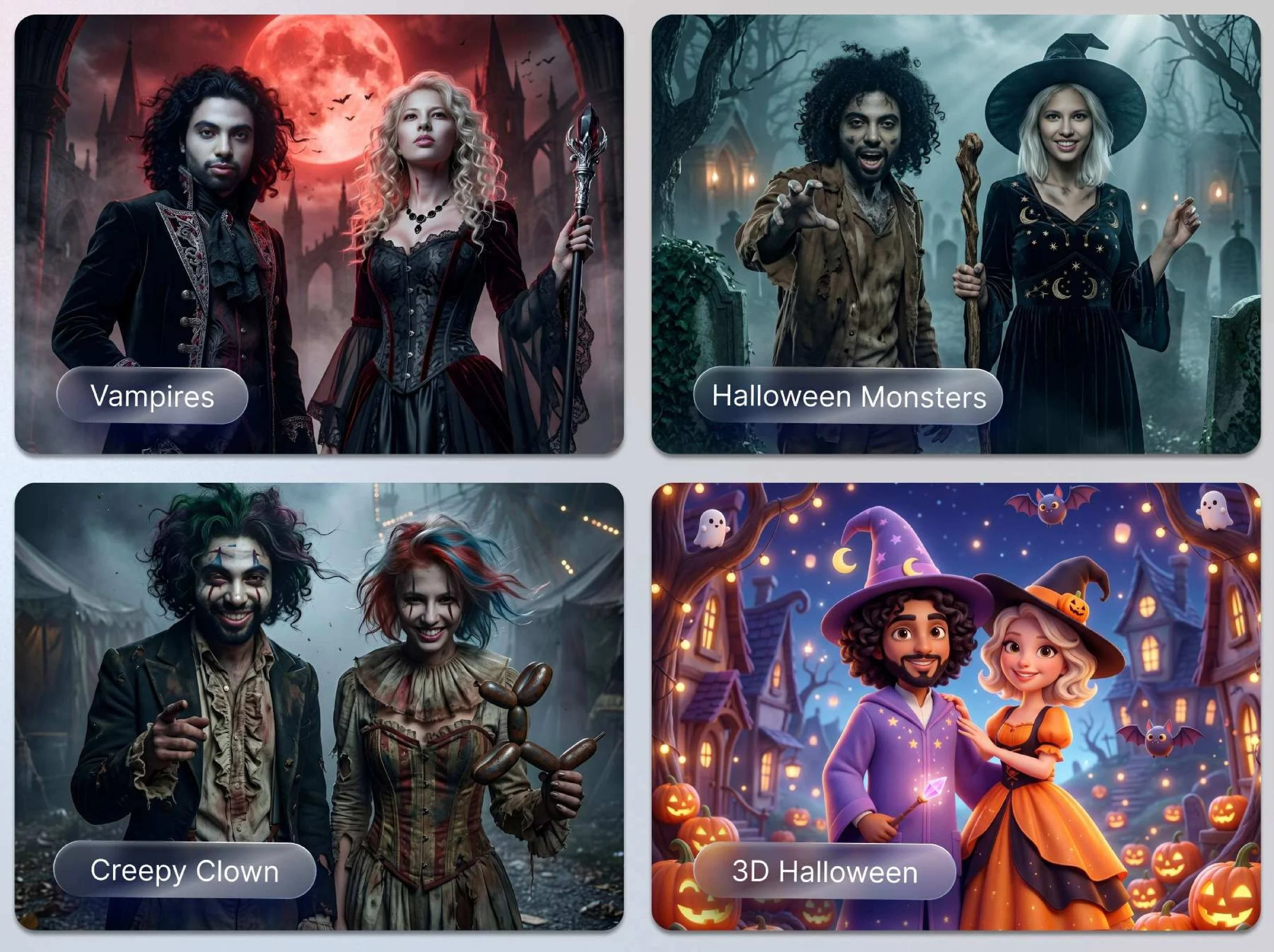 AI Halloween Photo Booth Calgary | Spooky AI Event Experience by Xpressbooth

Create an unforgettable Halloween experience with AI MultiVerse Halloween by Xpressbooth, Calgary’s innovative AI photo booth rental experience that transforms guests into 