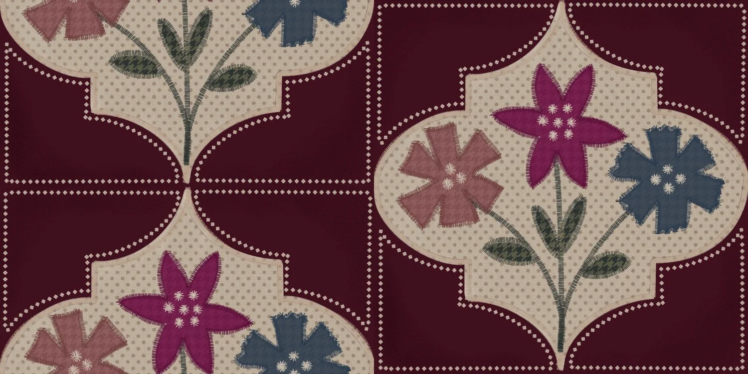 Threaded Echoes: Woven-Inspired Pattern Stories