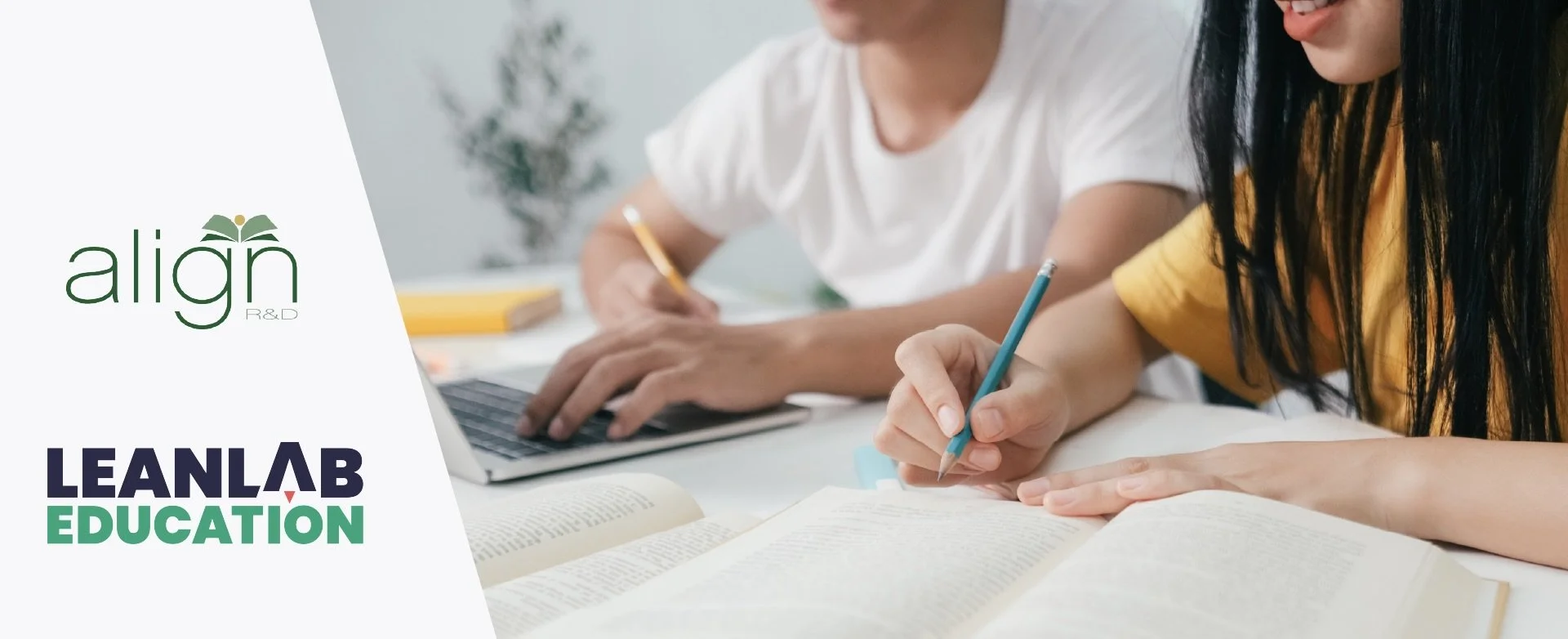 Align R&D and Leanlab Education logos