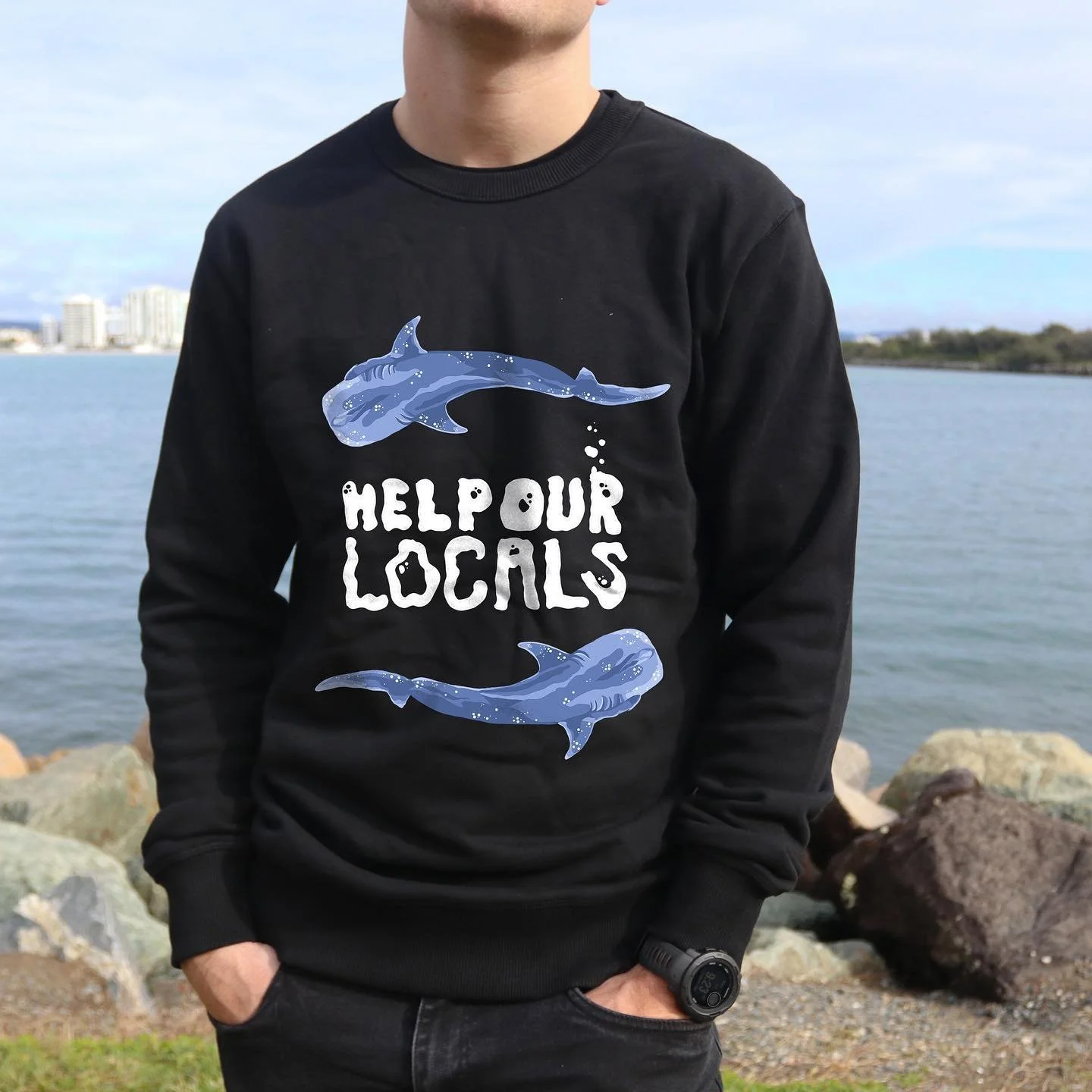 3647QCA (Being a designer in Society) 

I had created designed merchandise pieces as part of a campaign called &lsquo;Conserve Aus Oceans&rsquo; alongside a supporting website, social media and pitch video. 

The campaign&rsquo;s aim is to help bring