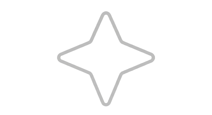 Neon star-shaped light on a black background.