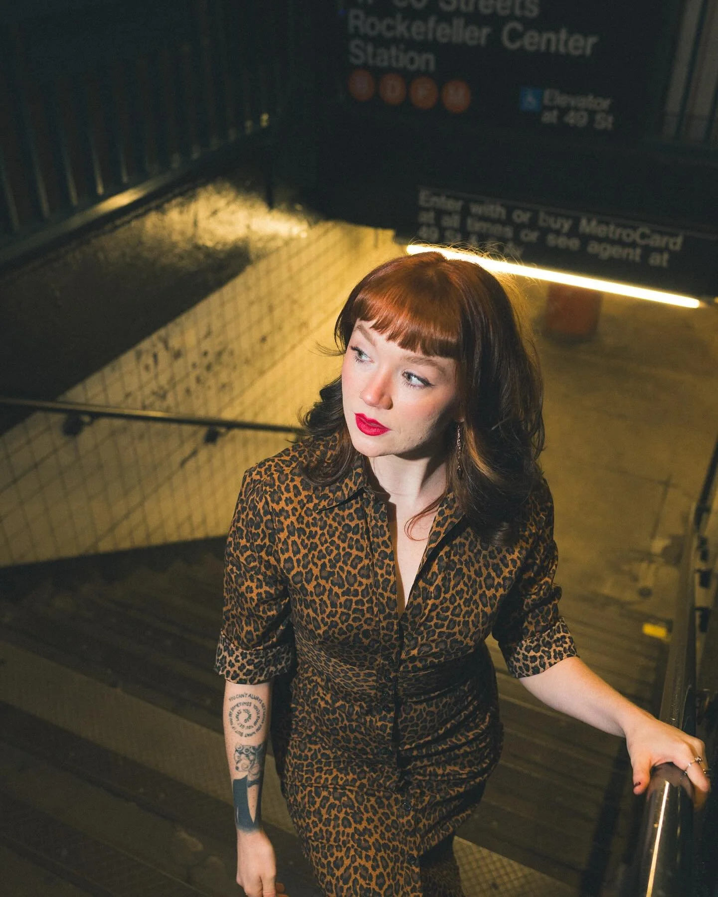 Leopard on the loose in nyc. More at 11 🐆 #nycmusic #midtown @_all_things_al_ @al_andthechromatics