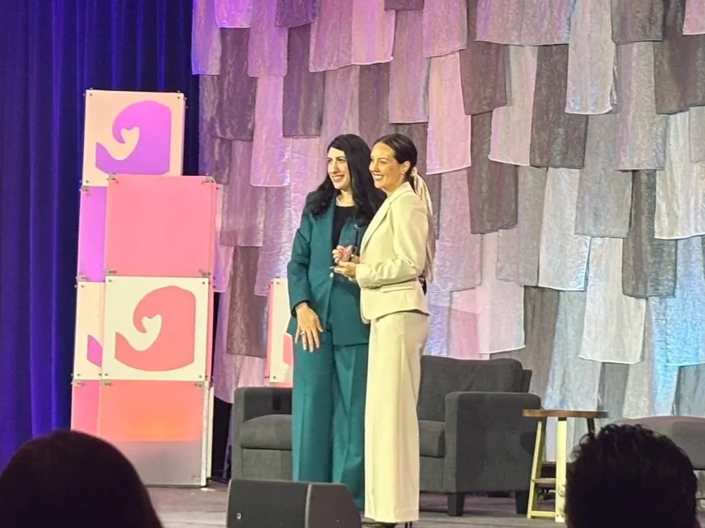 MNOS receiving the OMA Local Affiliate of the Year award