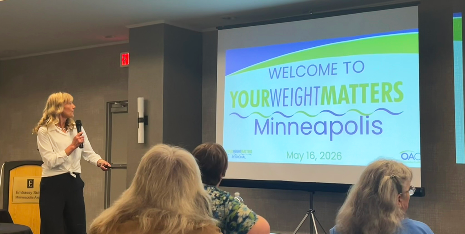MNOS at the Your Weight Matters event in Minneapolis