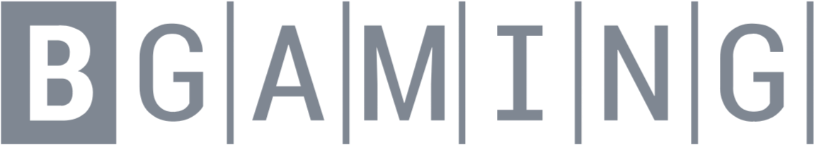 The word 'BGA MING' written in black and gray letters on a dark gray background, with each letter separated by vertical lines.