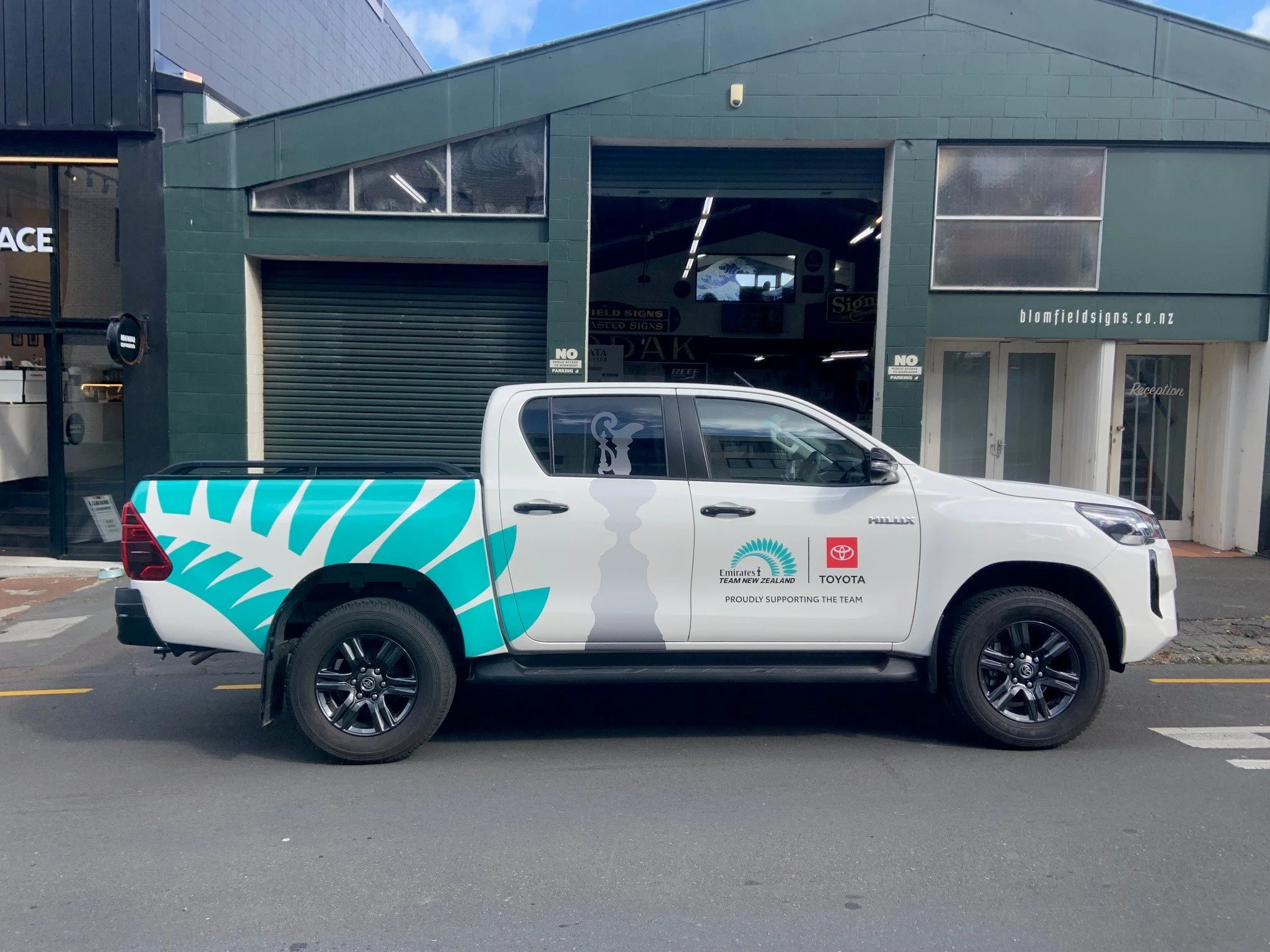 Royal NZ Yacht Squadron ute signage 1.jpg