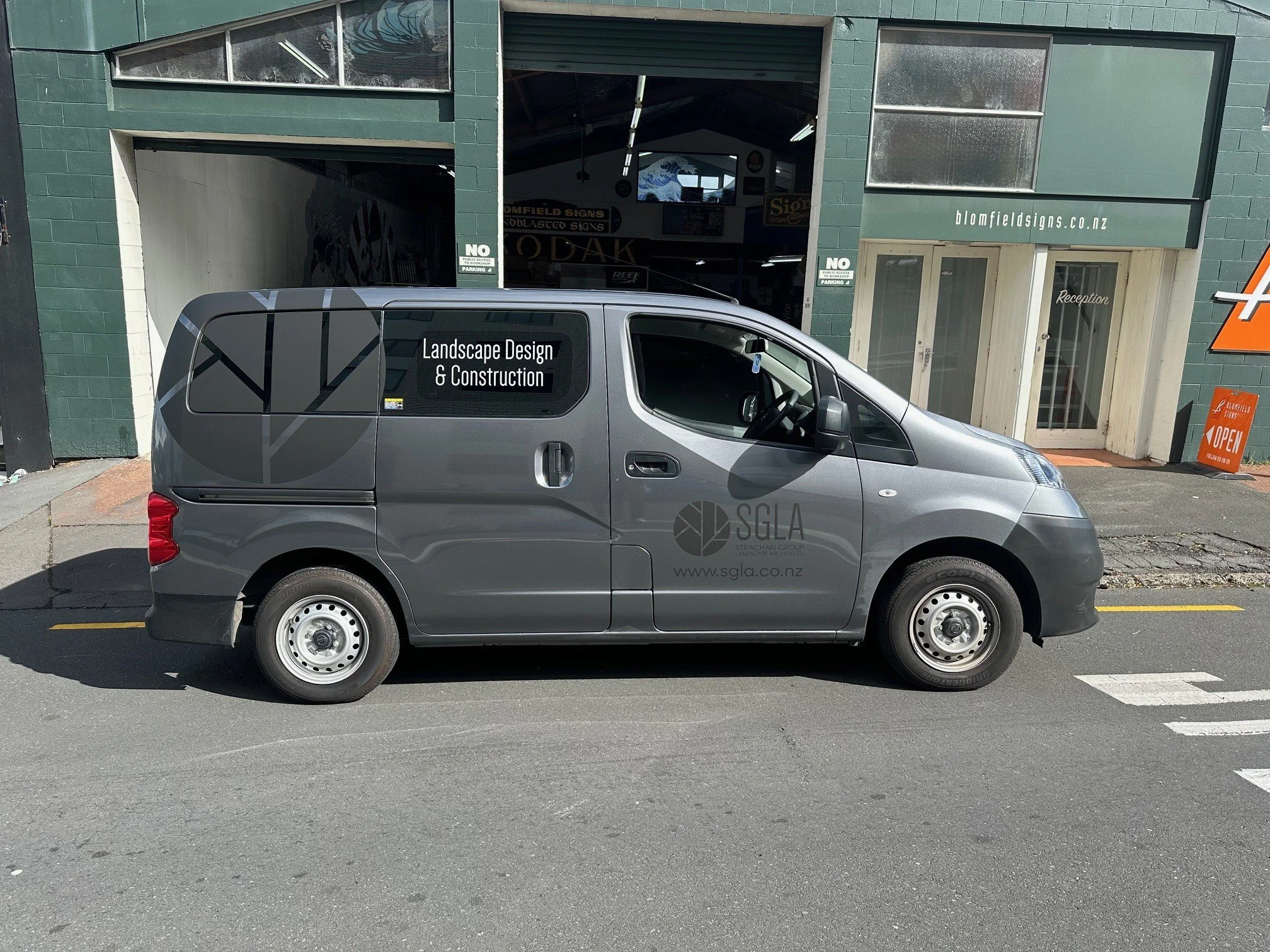 SGLA Landscape Design & construction Nisan NV200 van 2.jpg