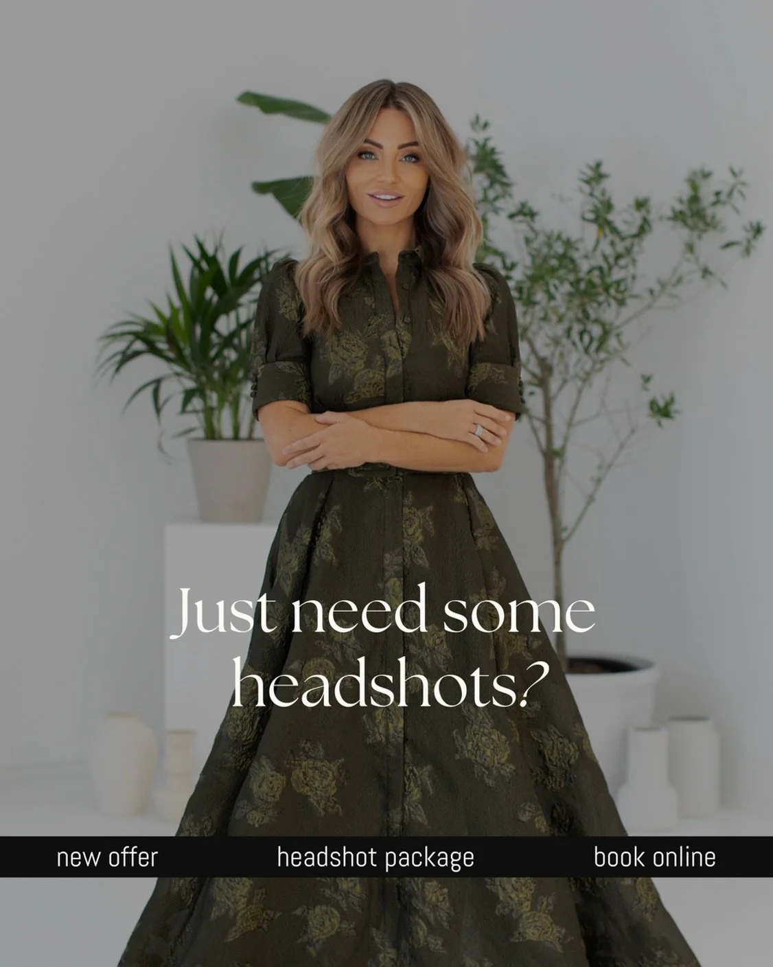 Do you just need a couple portraits or headshots, and not necessarily a full shoot? See our new offering on our booking page now.

Link in BIO. 📸