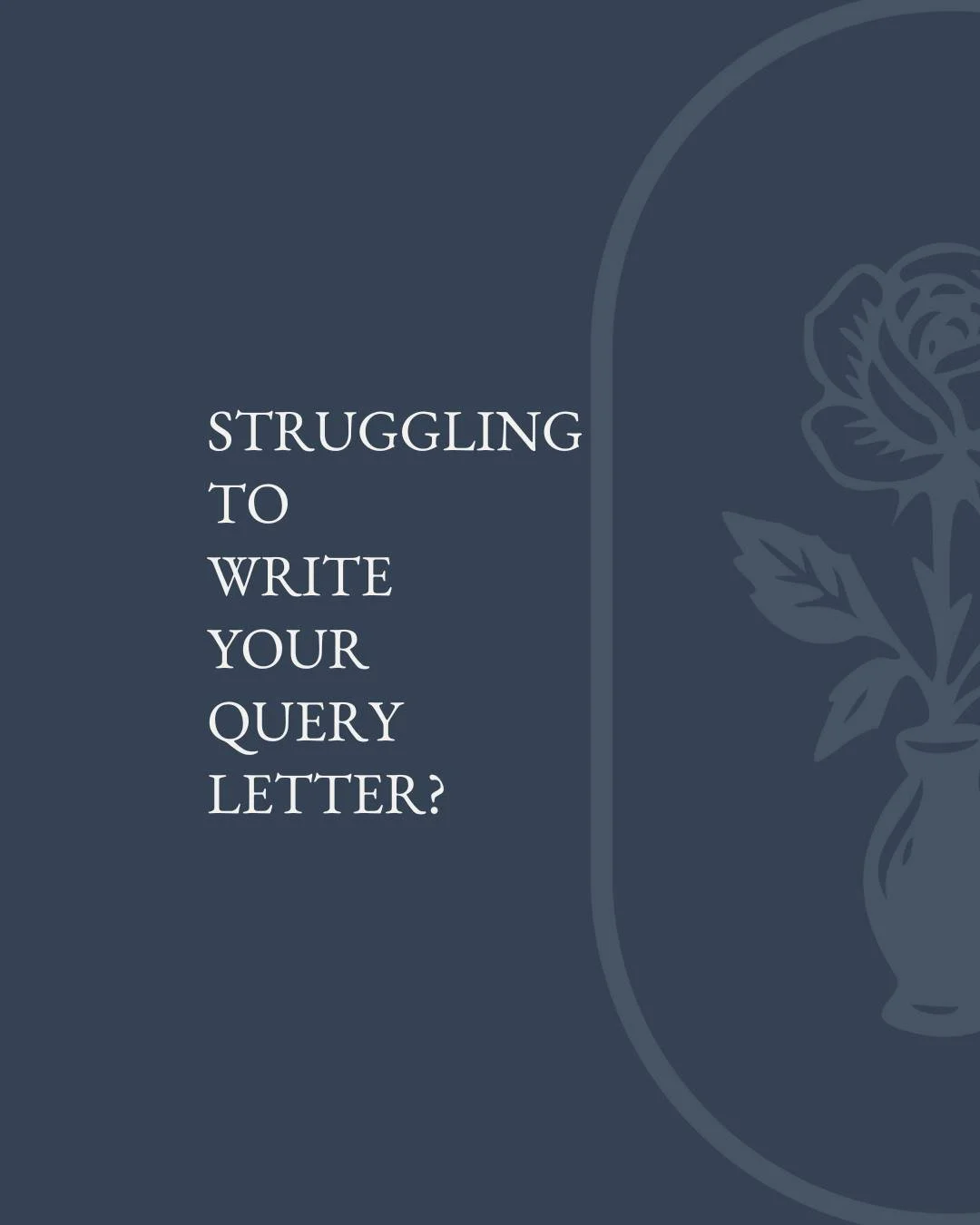 Look. 
We know. 
Writing a query letter feels like trying to distill your entire soul into three tidy paragraphs with a few comp titles thrown in for good measure. 
So we’re just going to make it a bit easier for you. This is the exact formula