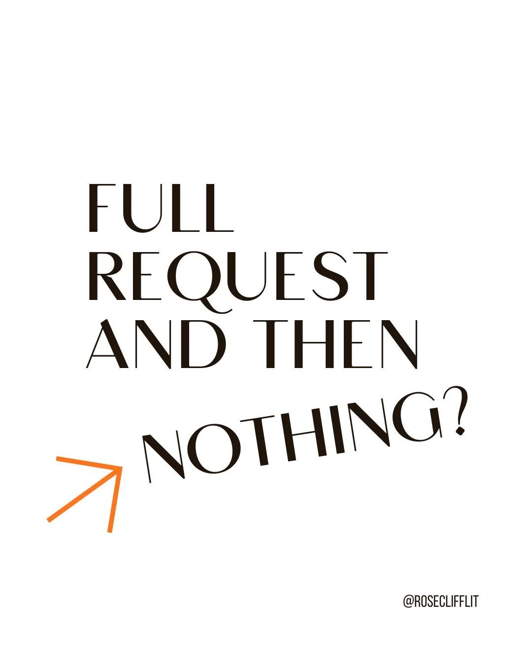 You got a full request and then&hellip; nothing?
Welcome to publishing, where &ldquo;exciting news!&rdquo; and &ldquo;absolutely no news&rdquo; are the same email thread.

If you&rsquo;re currently refreshing your inbox like it owes you money, here&r