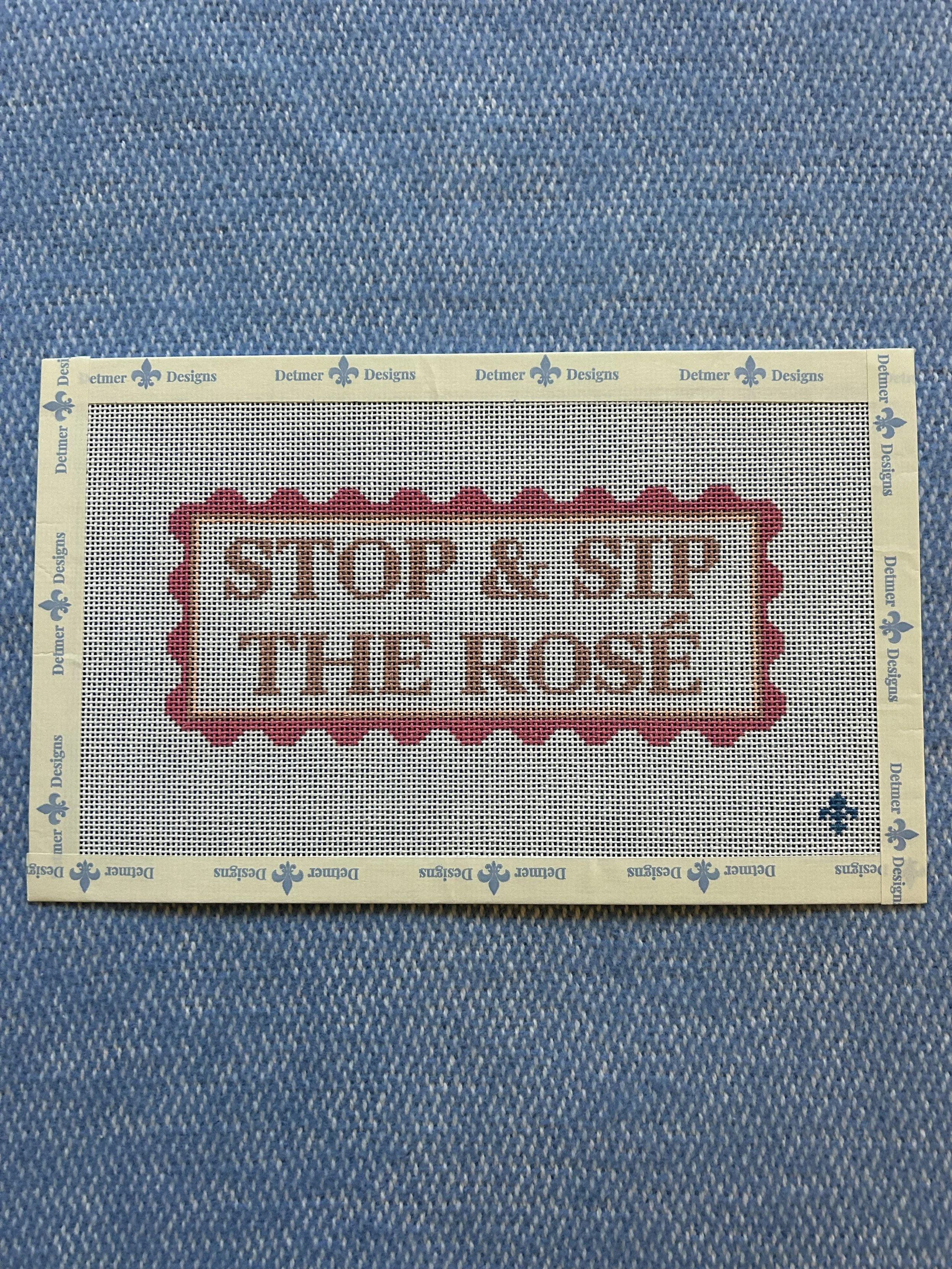 Stop & Sip the Rosé Sign