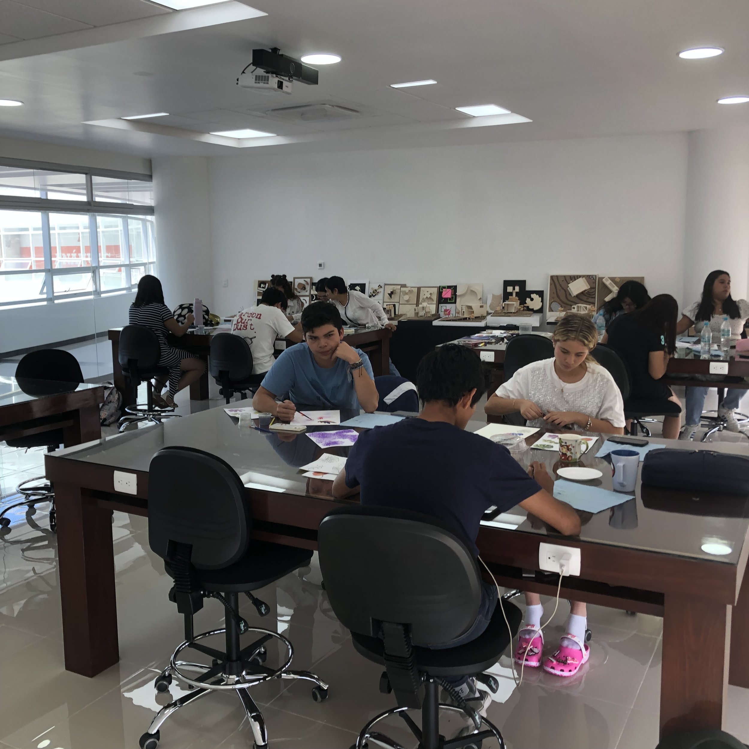 TALLERES DE LOURDES GARCIA ACUARELA ANAHUAC VERACRUZ