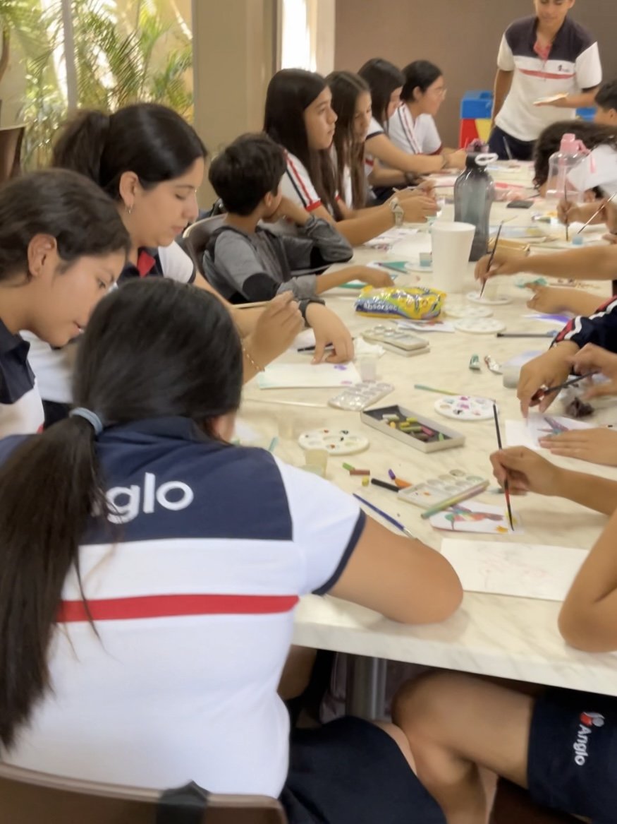 TALLERES DE LOURDES GARCIA ACUARELA ANGLO VERACRUZ