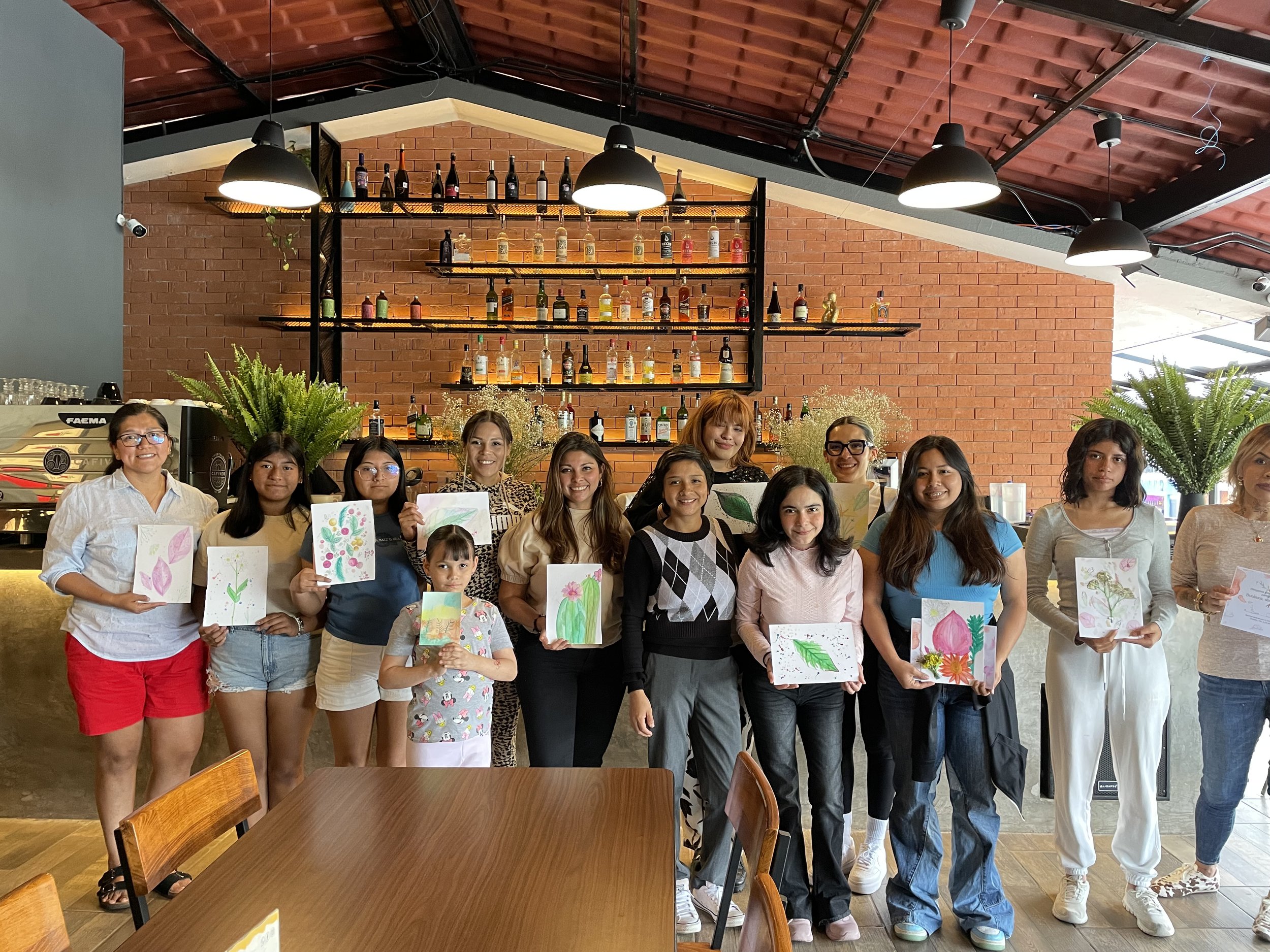 TALLERES DE LOURDES GARCIA ACUARELA ORIZABA VERACRUZ