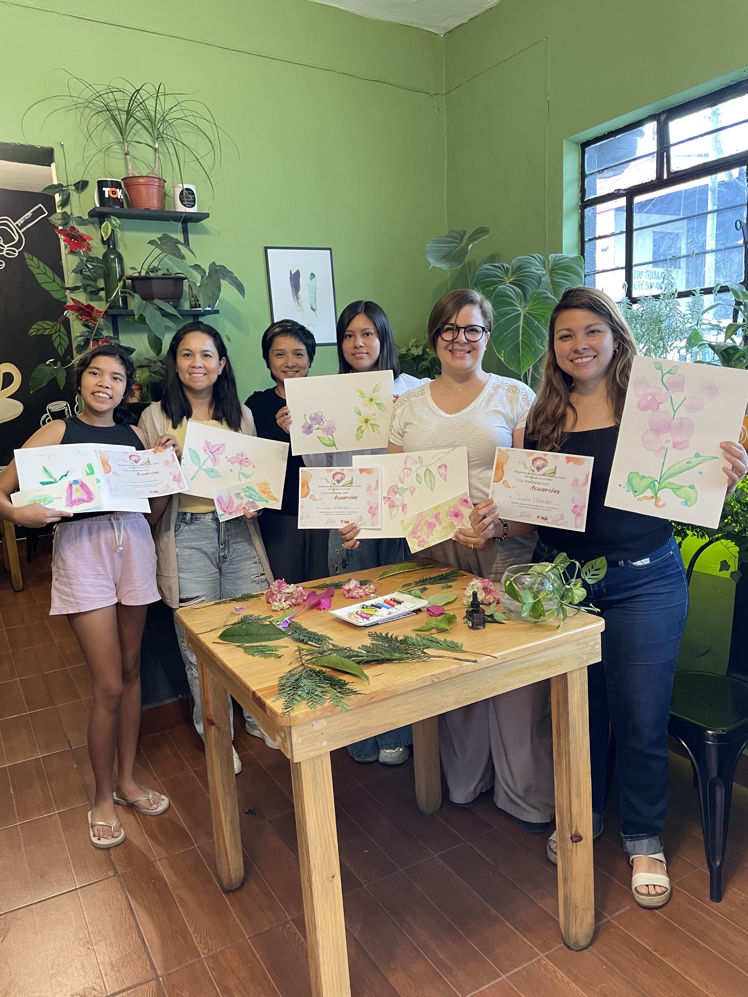 TALLERES DE LOURDES GARCIA ACUARELA FORTIN VERACRUZ