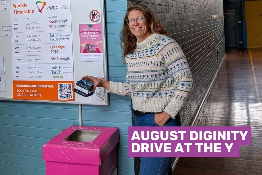 YWCA Hunter Joins Share the Dignity’s August Dignity Drive 