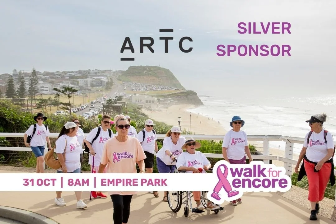 ARTC Joins Walk for ENCORE as Silver Sponsor 