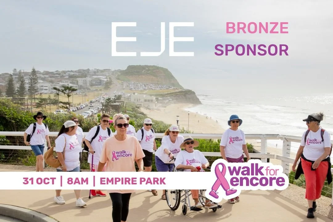 EJE Joins Walk for ENCORE as Bronze Sponsor