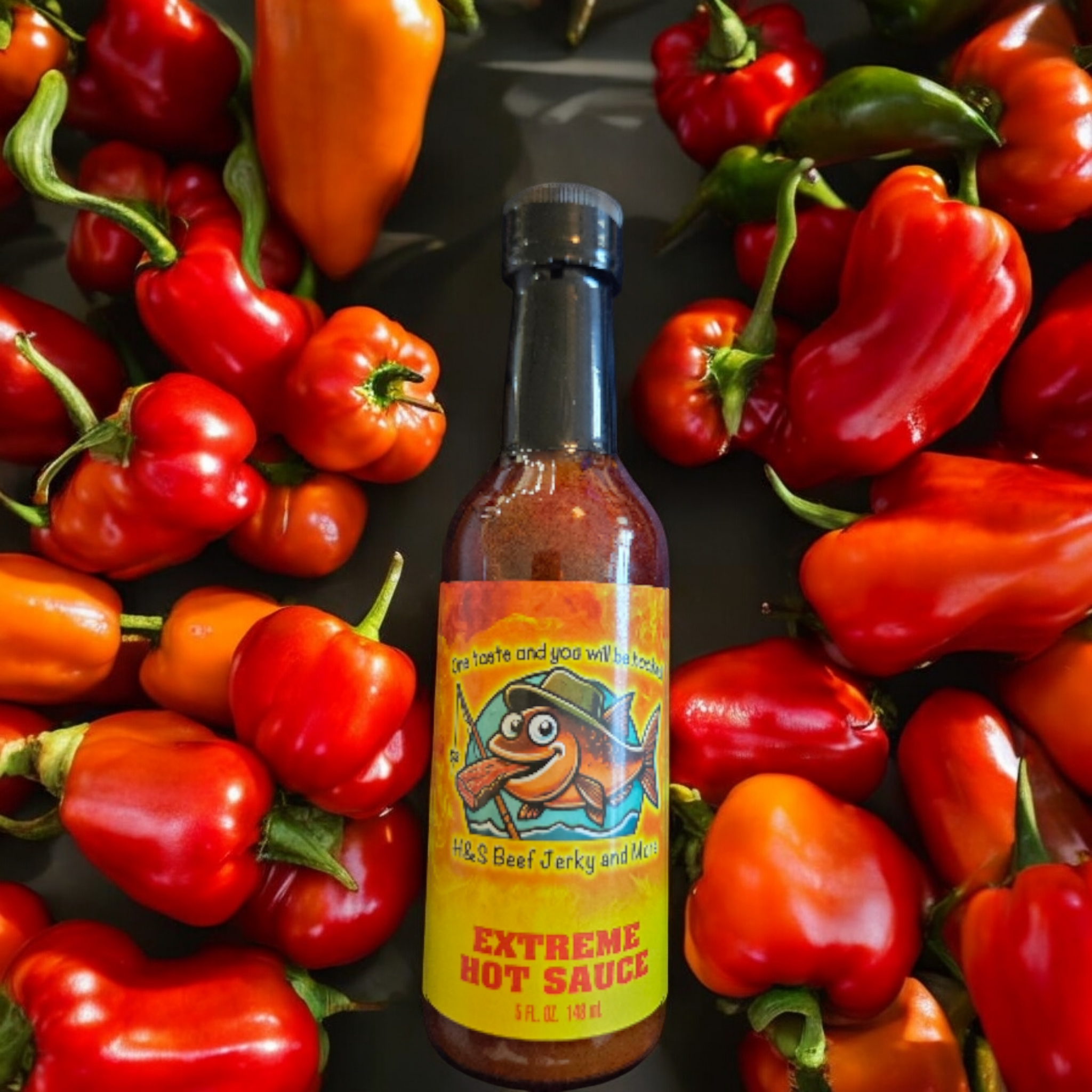Extreme hot sauce - 5 oz