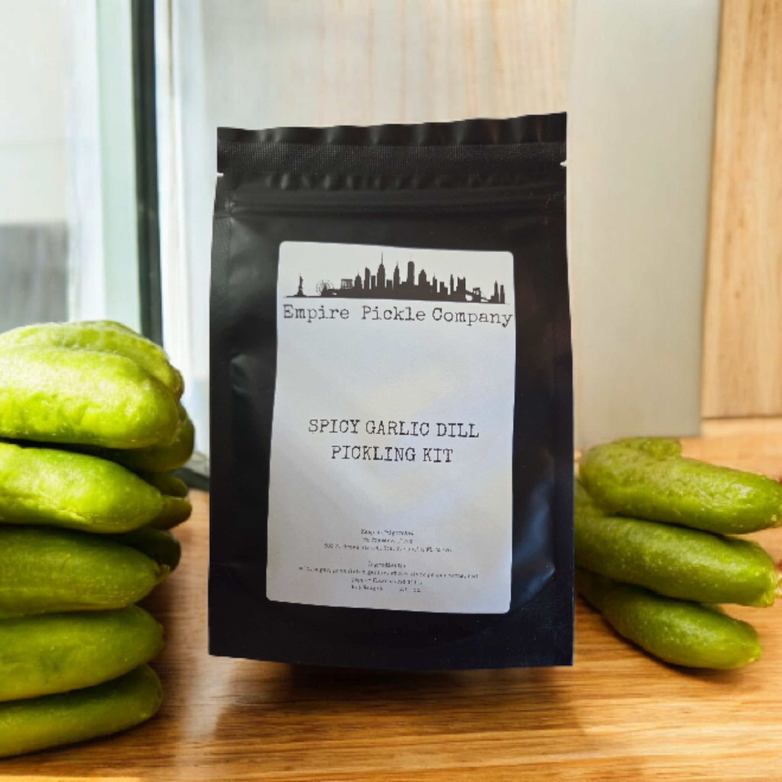 SPICY GARLIC DILL PICKLING KIT