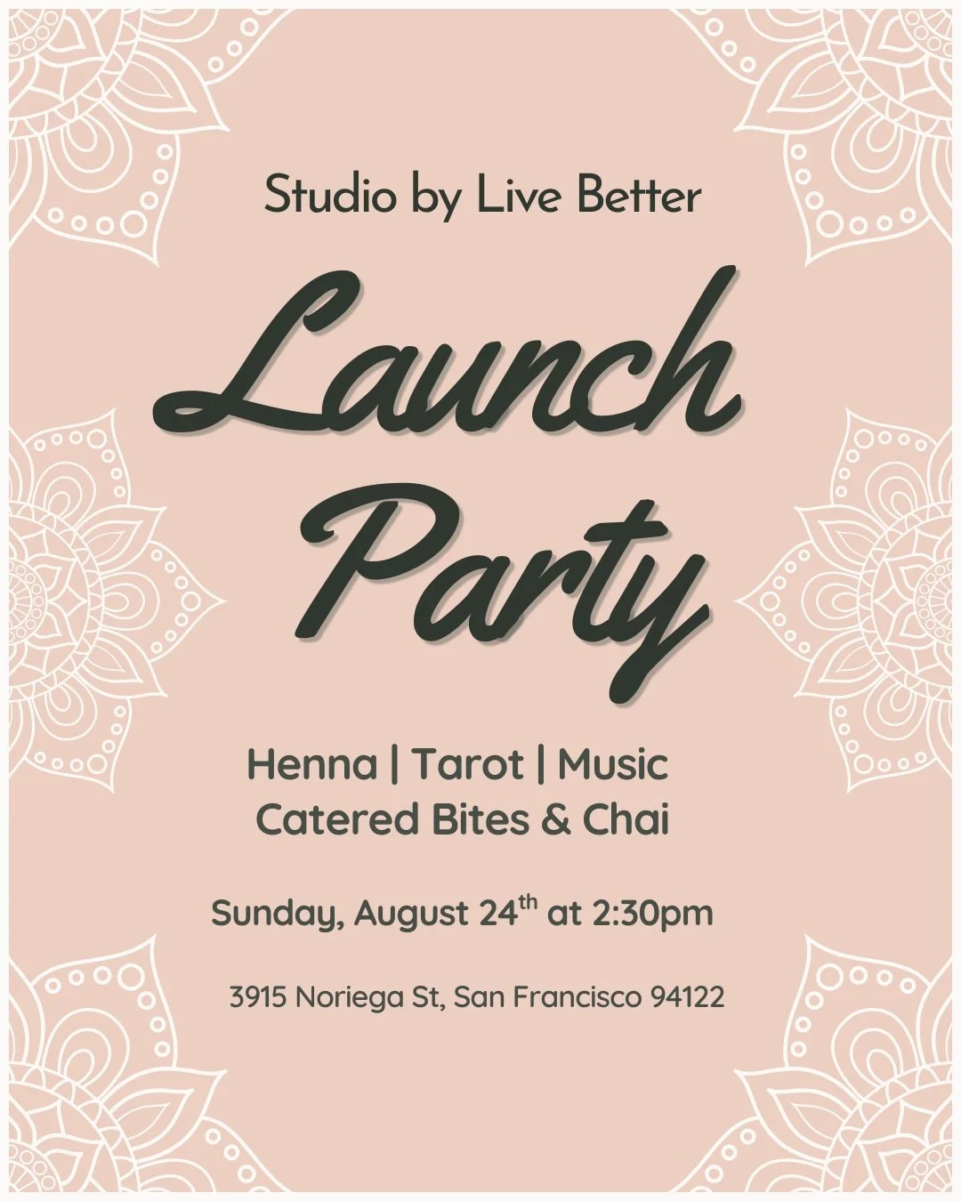 Studio Launch Party