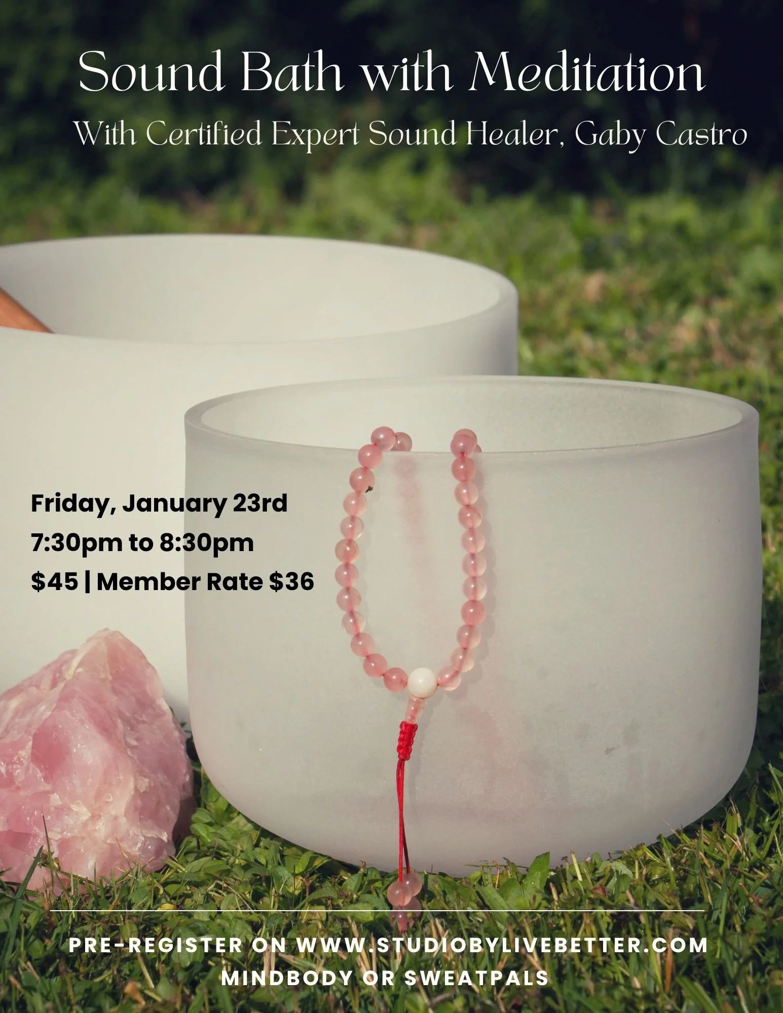 Sound Healing with Meditation