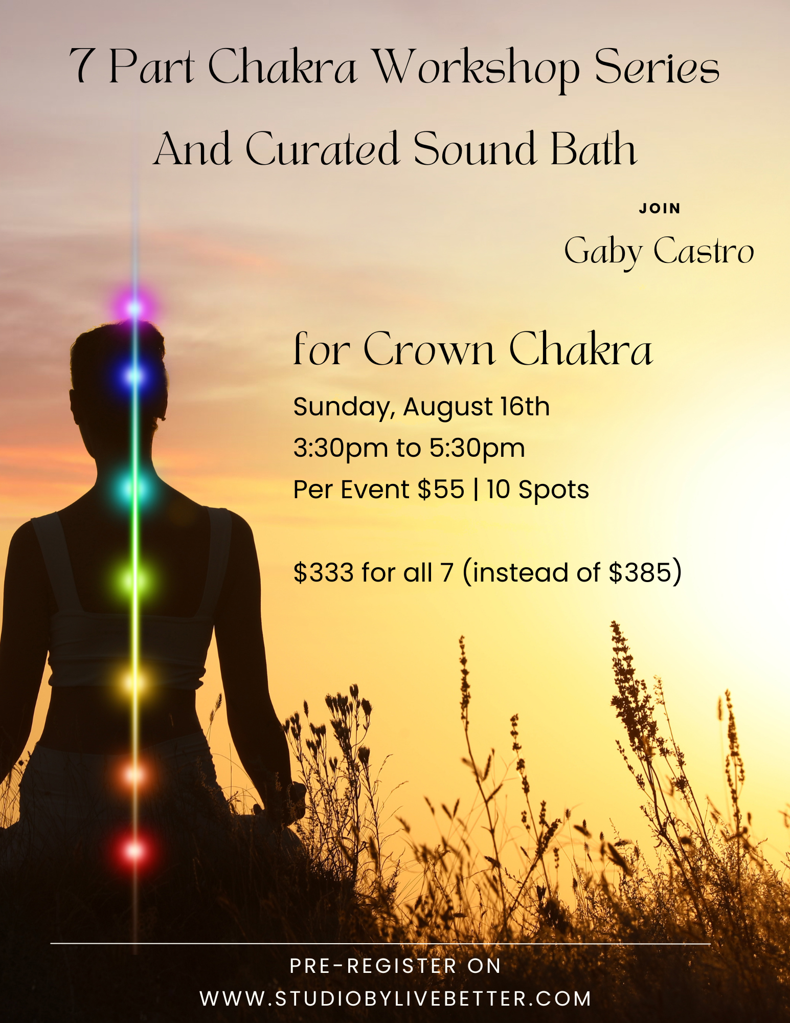 Crown Chakra and Curated Sound Bath