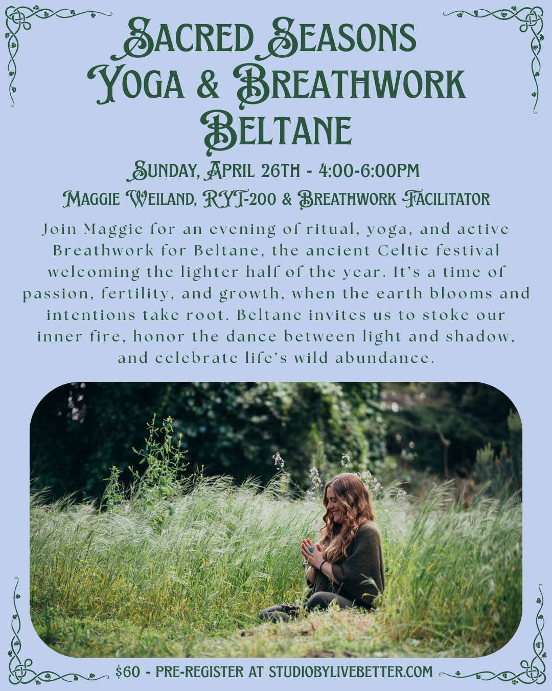 Beltane: Yoga &amp; Breathwork - Sacred Seasons Workshop